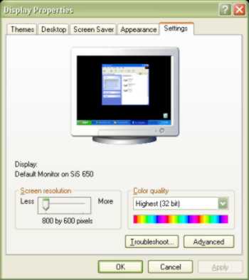 Display Settings