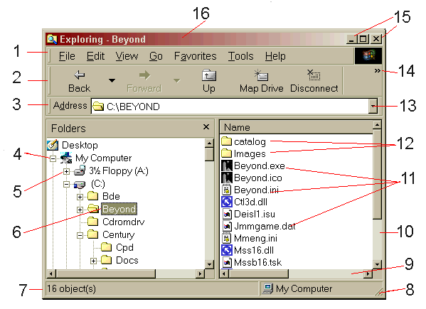 The Excel Screen
